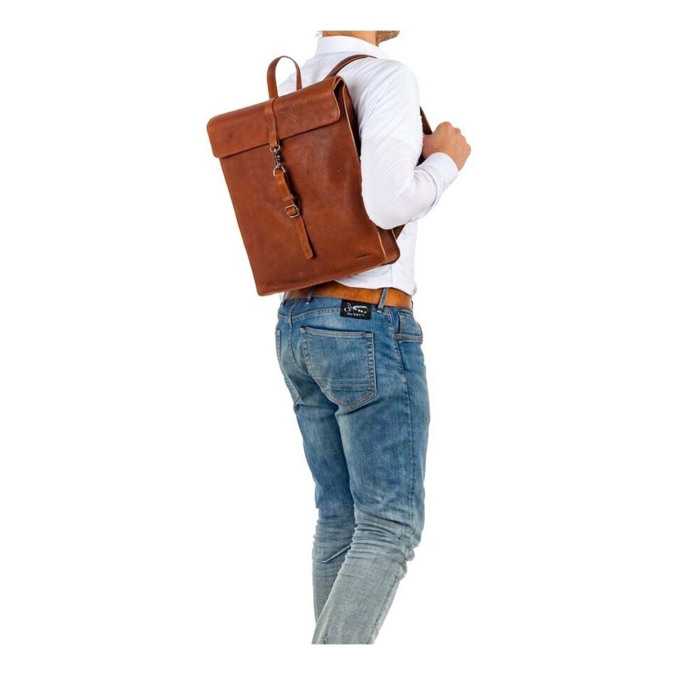 Burkely Antique Avery Backpack cognac | Wennekes.nl