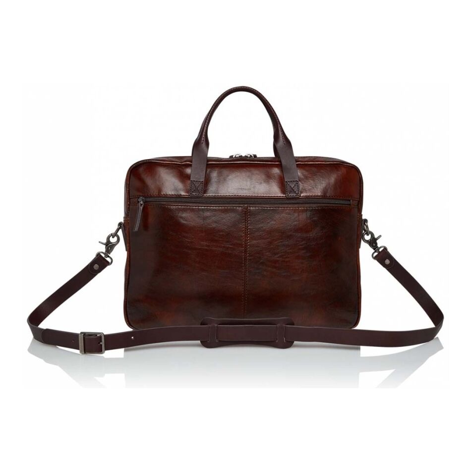 Castelijn & Beerens Rien Laptoptas 15.6 Inch RFID cognac | Wennekes.nl