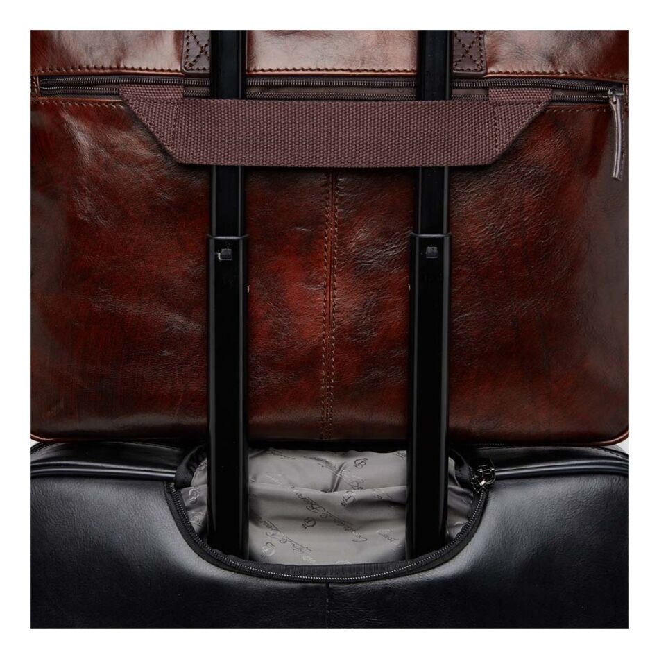 Castelijn & Beerens Rien Laptoptas 15.6 Inch RFID cognac | Wennekes.nl