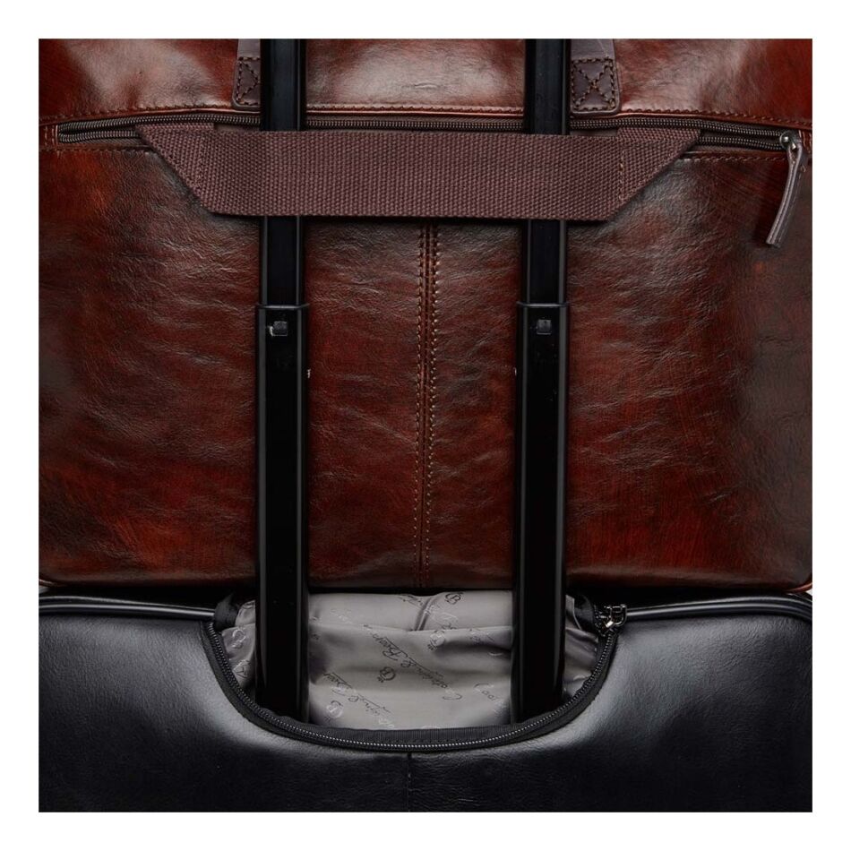 Castelijn & Beerens Rien Laptoptas 15.6 Inch RFID cognac | Wennekes.nl