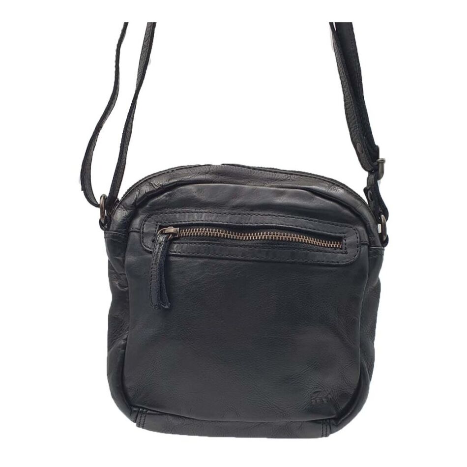 Bear Design Bear Design Unisex Schoudertas Ray zwart | Wennekes.nl