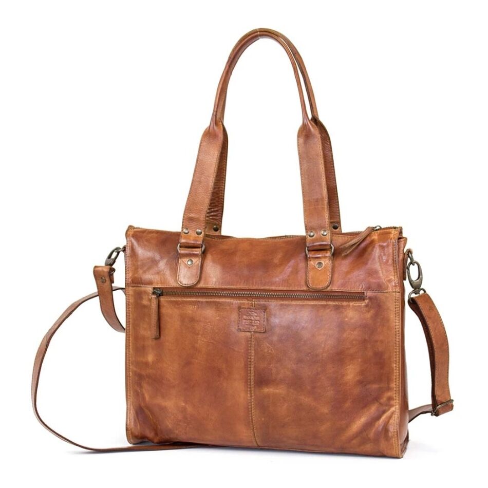 Bear Design Bear Design Hand/Schoudertas Mea cognac | Wennekes.nl