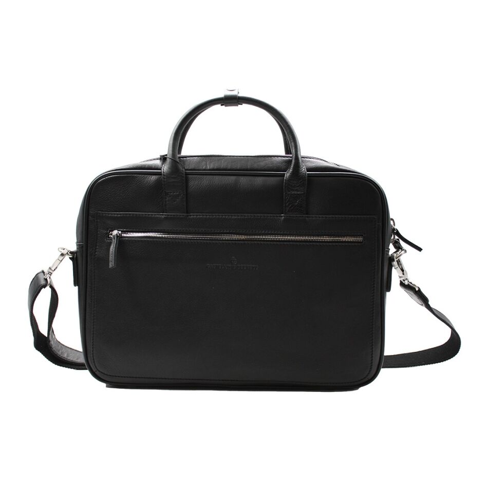 Castelijn & Beerens Originale Laptop bag 15.6 inch Single Zip zwart | Wennekes.nl
