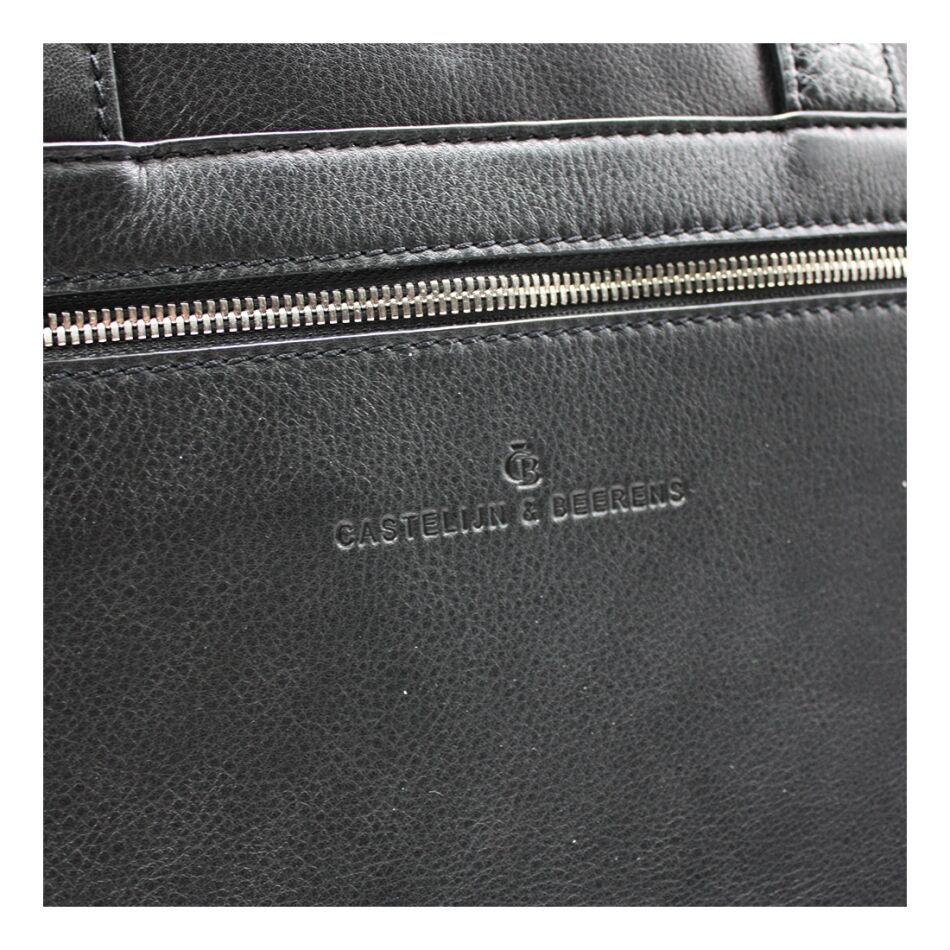 Castelijn & Beerens Originale Laptop bag 15.6 inch Single Zip zwart | Wennekes.nl