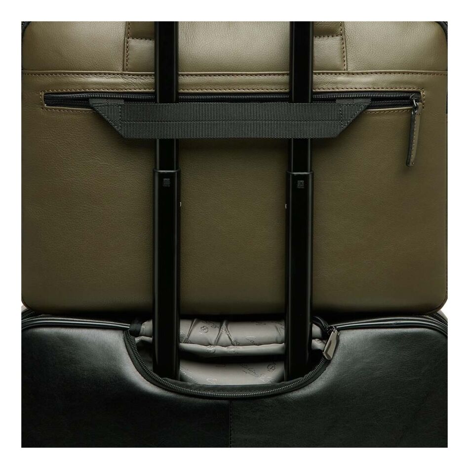 Castelijn & Beerens Charlie Laptoptas 15.6 Inch + Tablet groen | Wennekes.nl