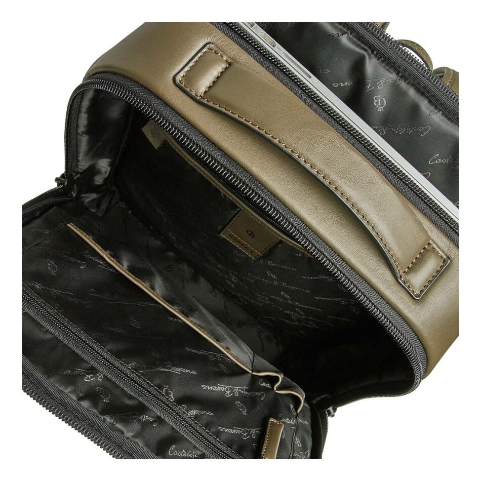 Castelijn & Beerens Victor Rugzak 15.6 Inch + Tablet groen | Wennekes.nl