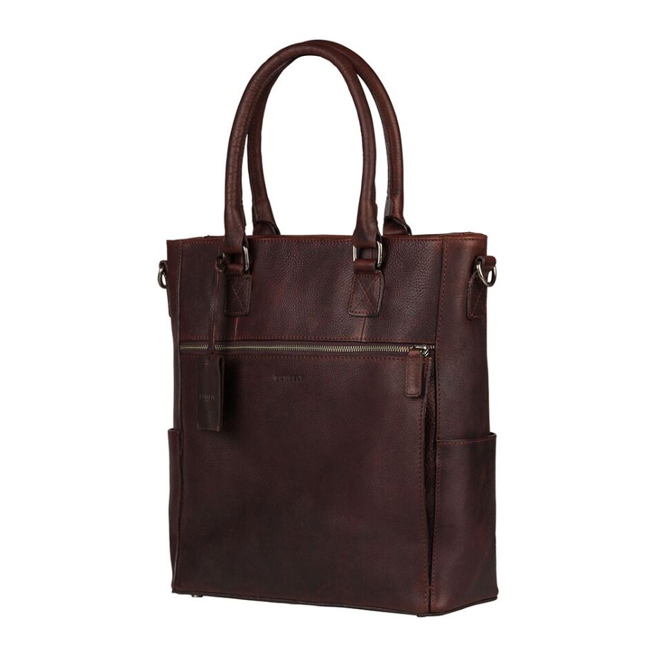 Burkely Burkely Antique Avery Laptopbag bruin | Wennekes.nl
