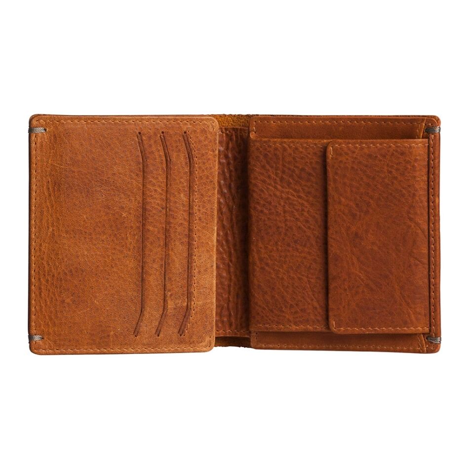 Burkely Antique Avery Billfold High Coin cognac | Wennekes.nl
