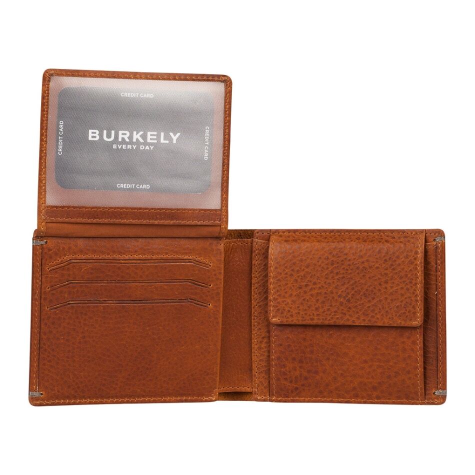 Burkely Antique Avery Billfold Low Flap cognac | Wennekes.nl