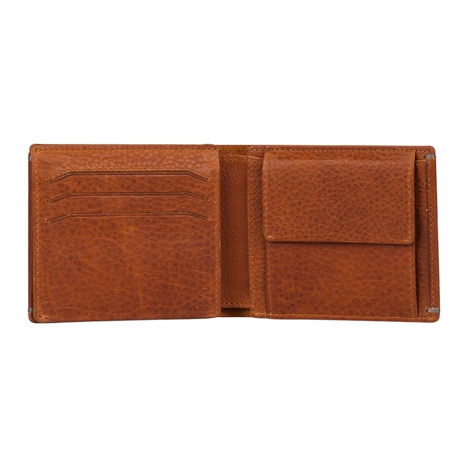 Burkely Antique Avery Billfold Low Flap cognac | Wennekes.nl