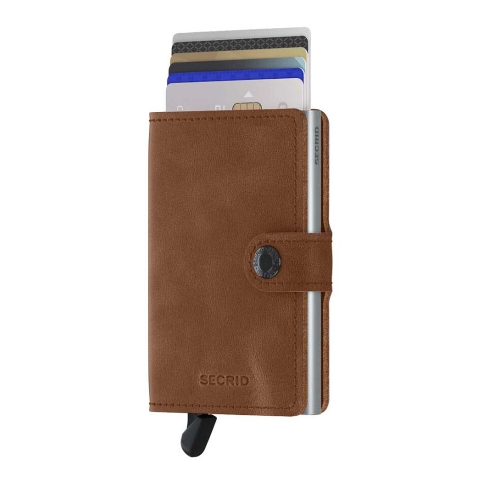Secrid Miniwallet cognac | Wennekes.nl