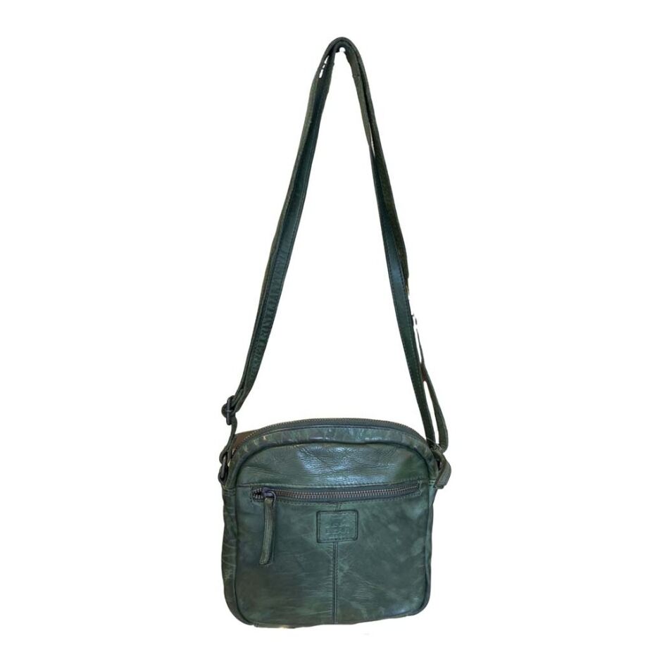 Bear Design Bear Design Unisex Schoudertas Ray groen | Wennekes.nl