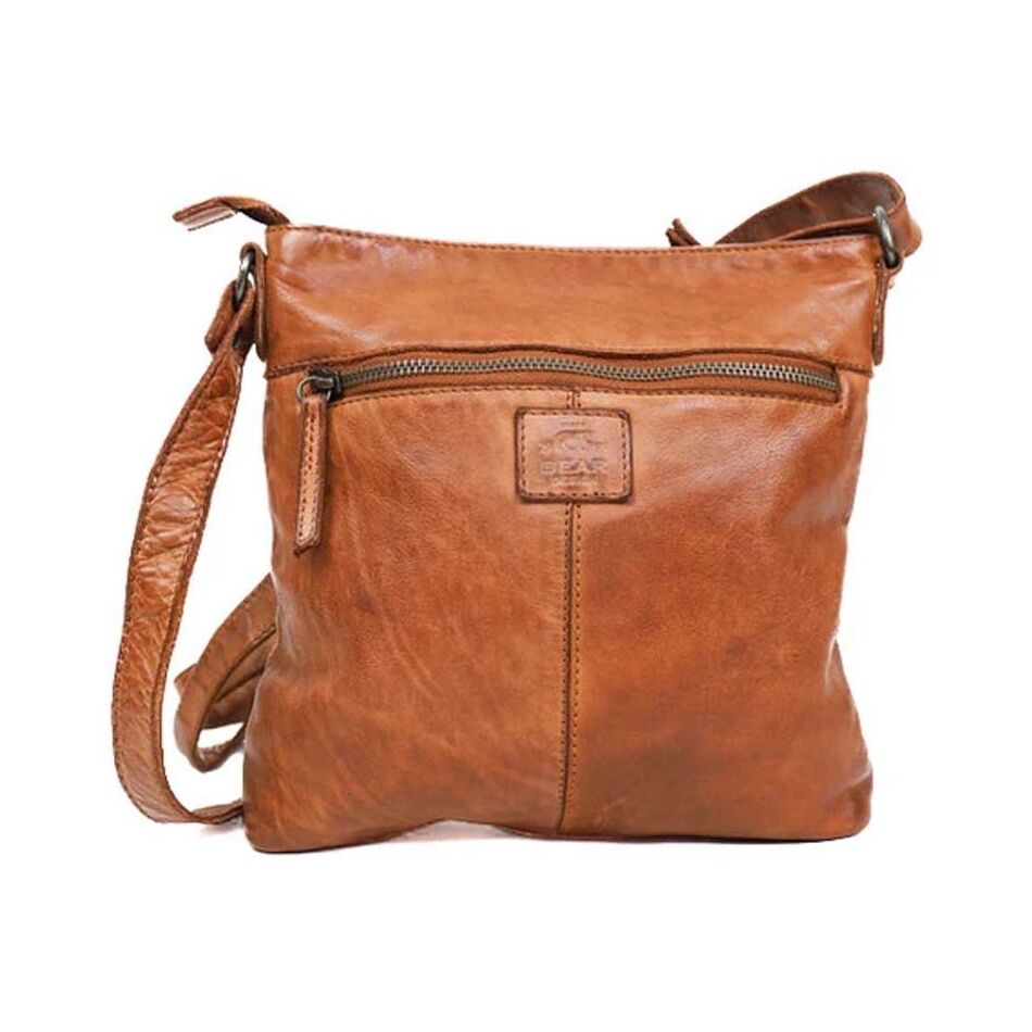 Bear Design Schoudertasje Luna Cognac | Wennekes