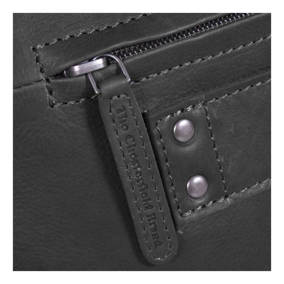 The Chesterfield Brand Laptoptas Groot 17 inch Ryan zwart | Wennekes.nl