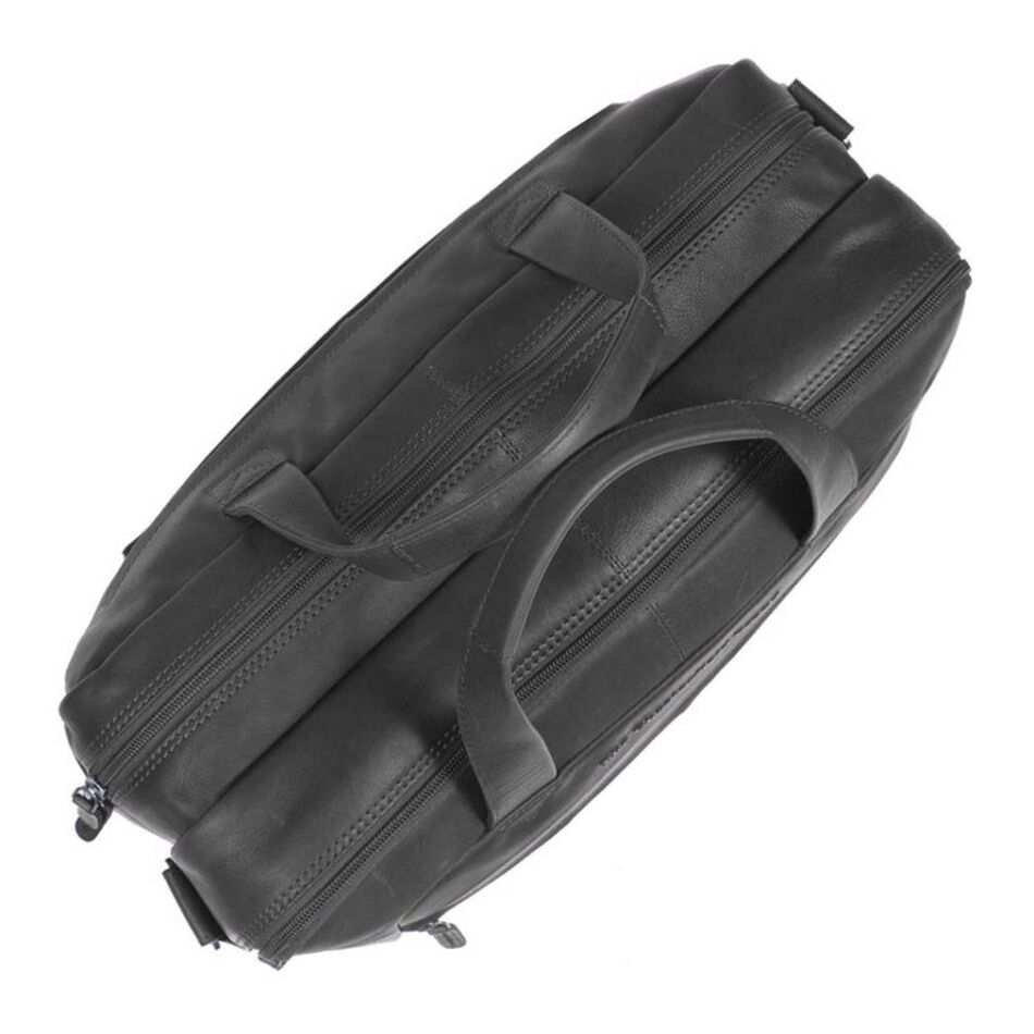 The Chesterfield Brand Laptoptas Groot 17 inch Ryan zwart | Wennekes.nl
