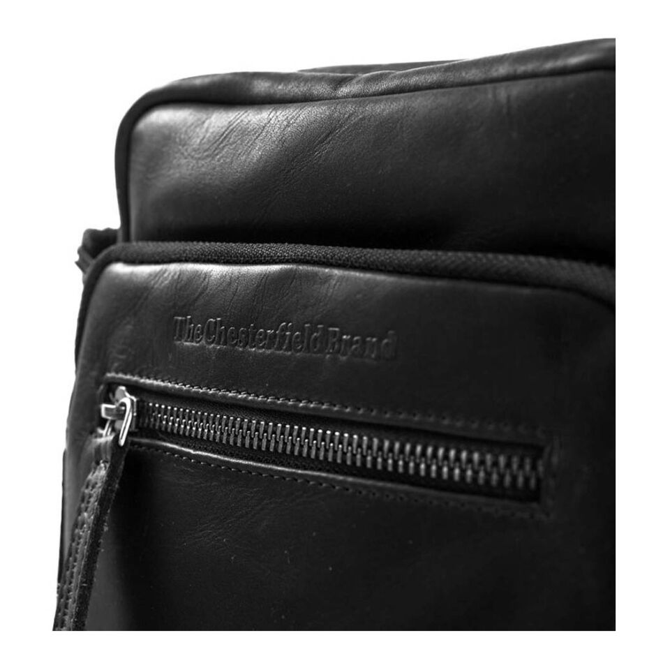 The Chesterfield Brand Schoudertas Birmingham zwart | Wennekes.nl