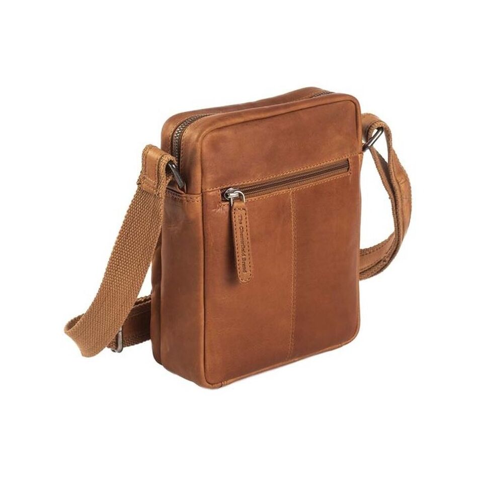 The Chesterfield Brand Schoudertas Birmingham cognac | Wennekes.nl