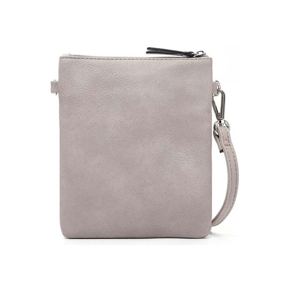 Emily & Noah Emma Handtas Klein Dubbele Rits grijs | Wennekes.nl