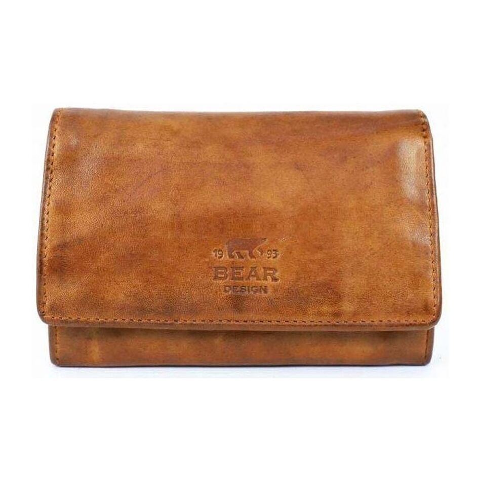 Bear Design Overslagportemonnee Flappie cognac | Wennekes.nl