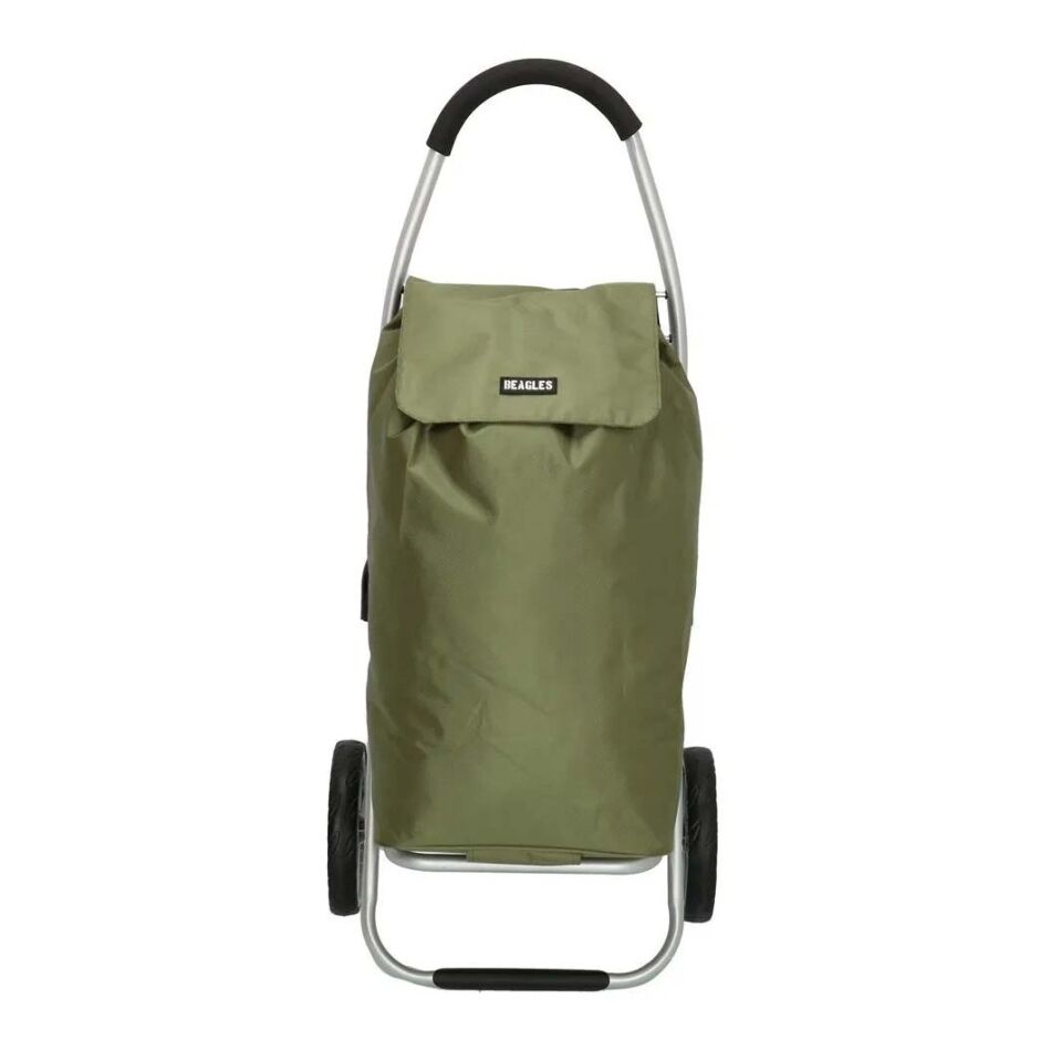 Beagles Alberic Boodschappentrolley olijfgroen | Wennekes.nl