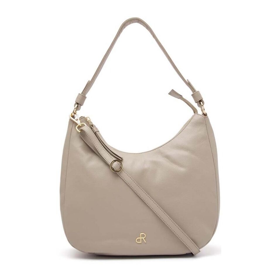 De Rooy Faggio Hand/ Schoudertas beige | Wennekes.nl