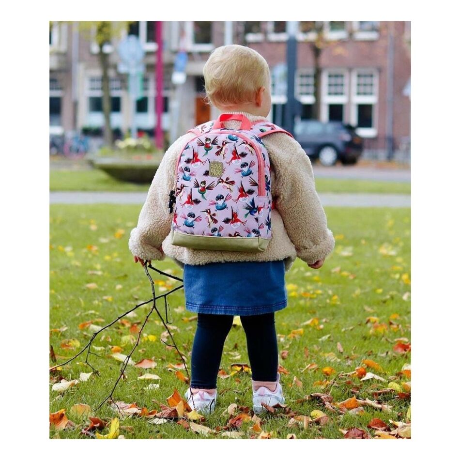 Pick & Pack Birds Backpack XS multicolour | Wennekes.nl