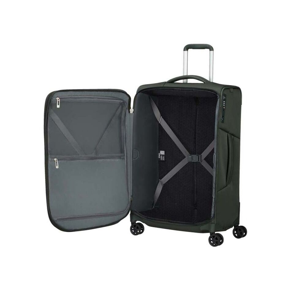 Samsonite Respark Spinner 67 cm Exp groen | Wennekes.nl
