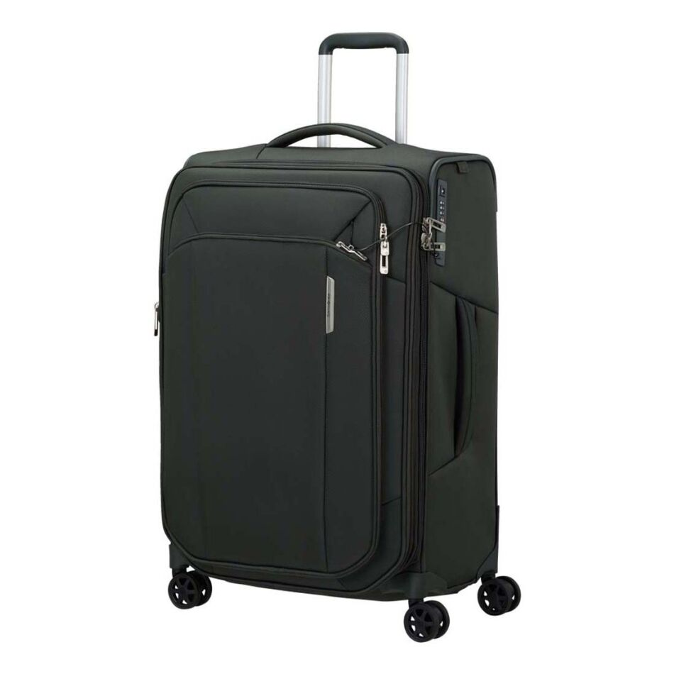 Samsonite Respark Spinner 67 cm Exp groen | Wennekes.nl