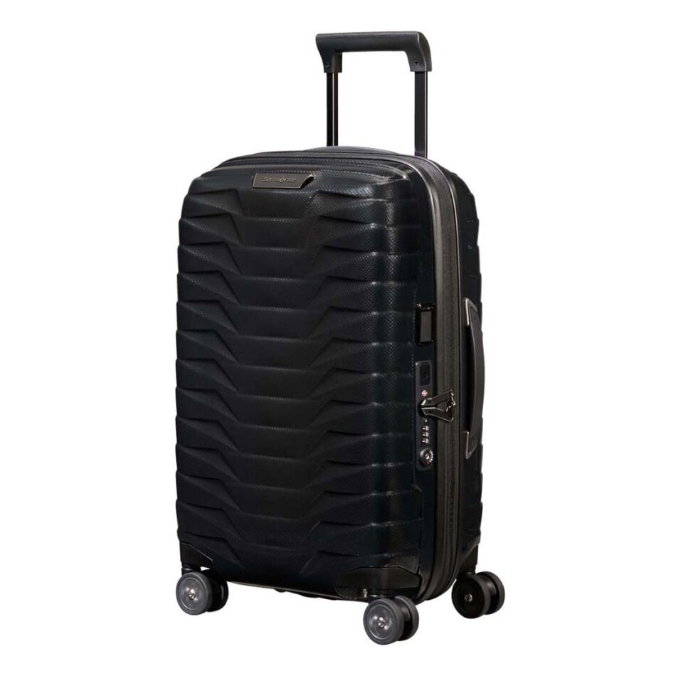 Samsonite Proxis Spinner 55/20 L35cm zwart | Wennekes.nl