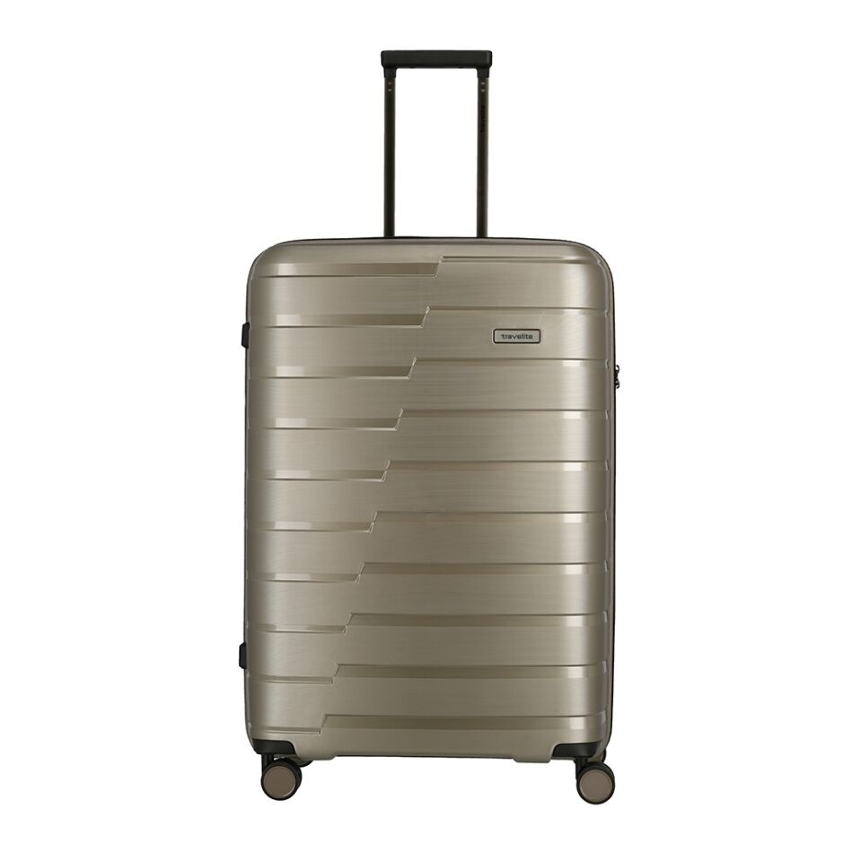 Travelite Air Base 4W Trolley L champagne | Wennekes.nl