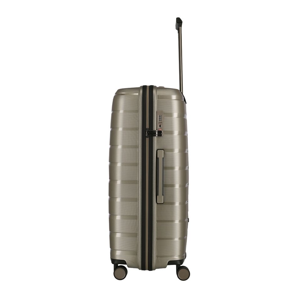 Travelite Air Base 4W Trolley L champagne | Wennekes.nl