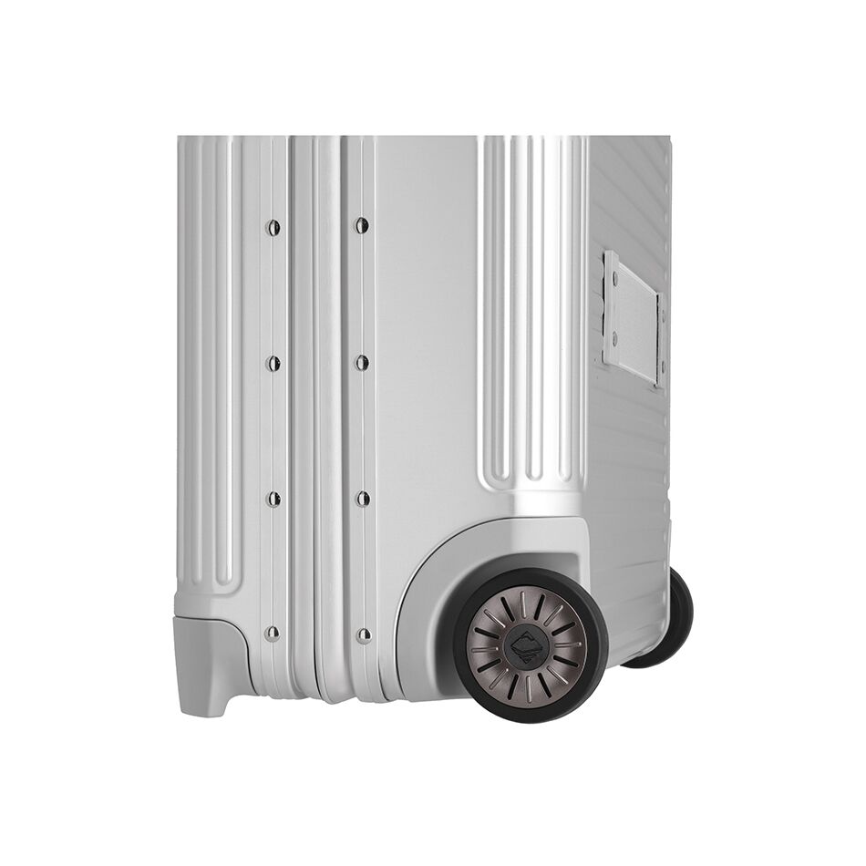 Travelite Next 2W Businesstrolley zilver | Wennekes.nl