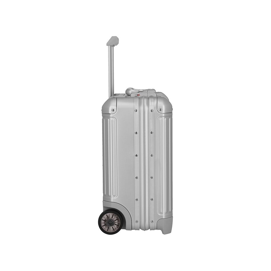 Travelite Next 2W Businesstrolley zilver | Wennekes.nl