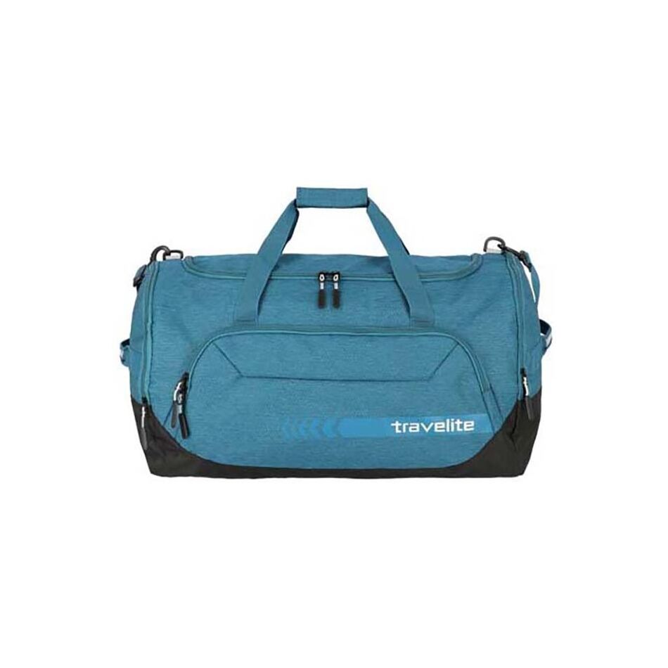 Travelite Kick Off Duffle L blauw | Wennekes.nl