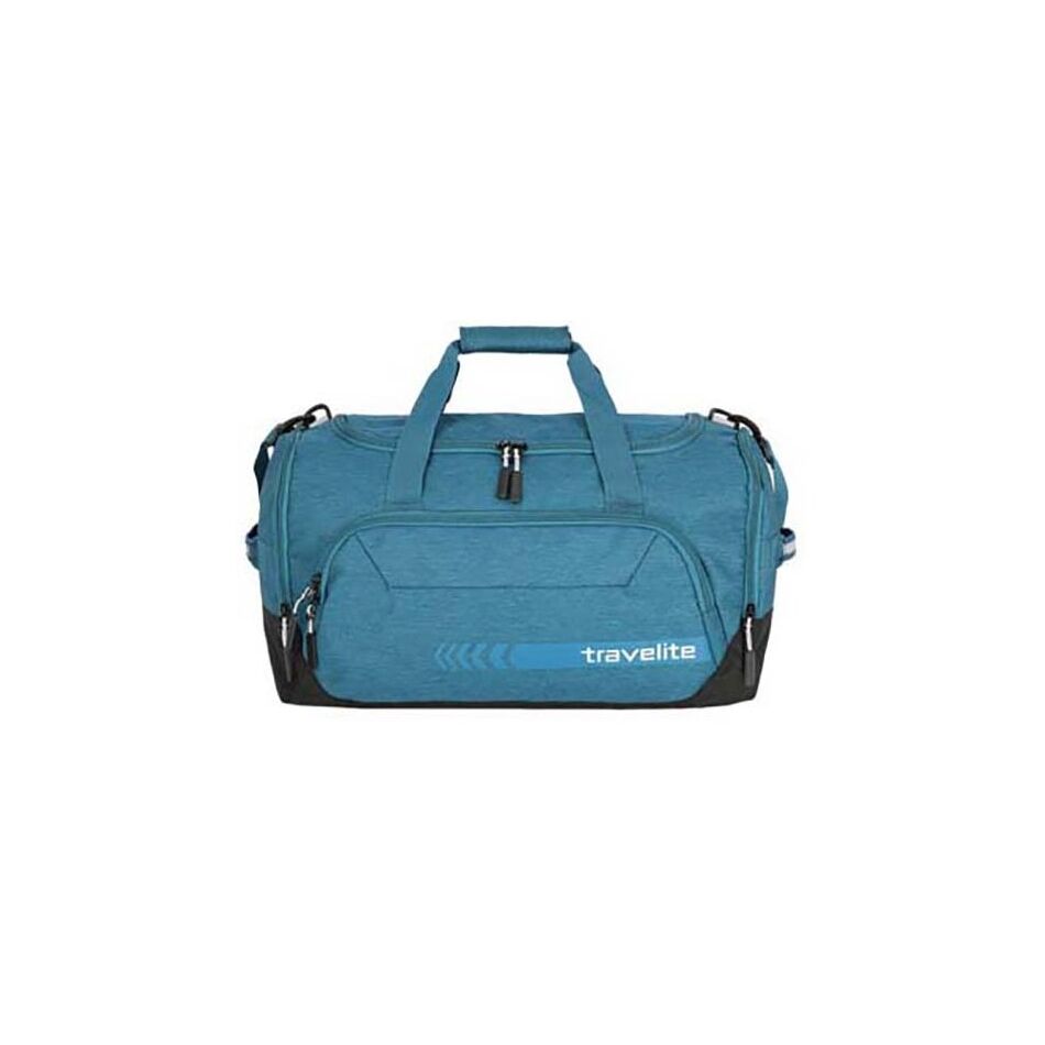 Travelite Kick Off Duffle M blauw | Wennekes.nl