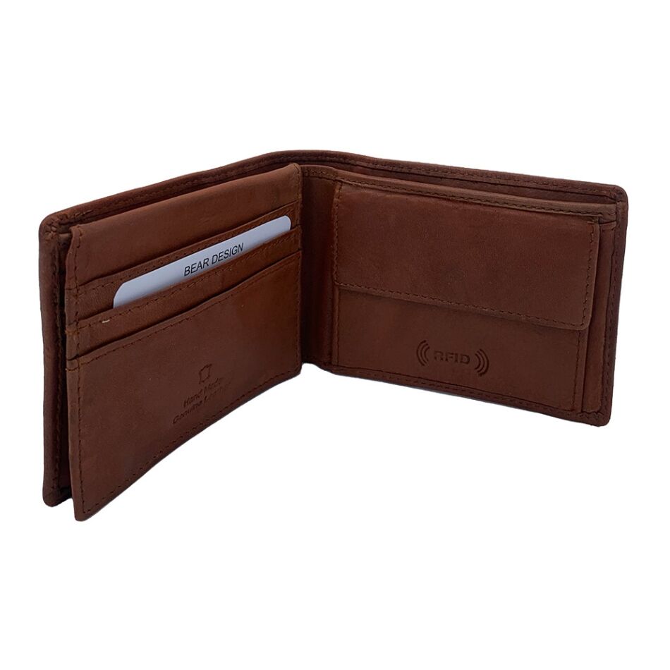 Bear Design Bear Design Joep Billfold cognac | Wennekes.nl