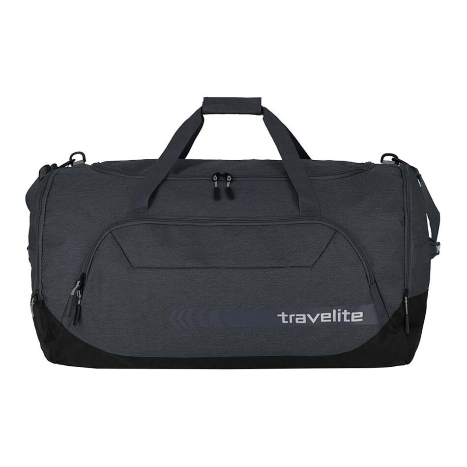 Travelite Kick Off Wheeled Duffle XL antraciet | Wennekes.nl