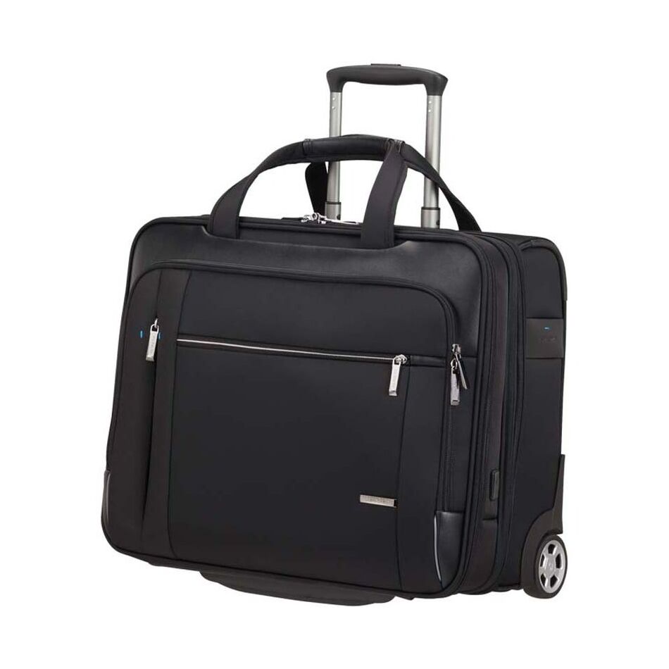 Samsonite Spectrolite 3.0 Rolling Tote 17,3 inch Exp. zwart | Wennekes.nl