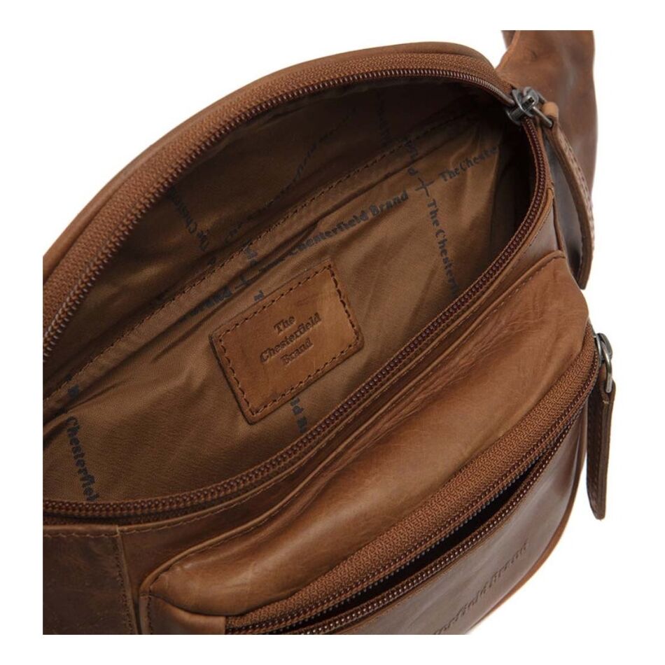 The Chesterfield Brand Heuptas Jack cognac | Wennekes.nl