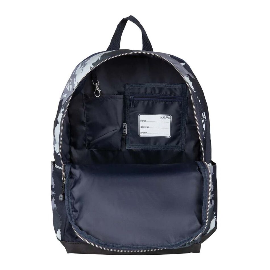 Pick & Pack Faded Camo Backpack L grijs combi | Wennekes.nl