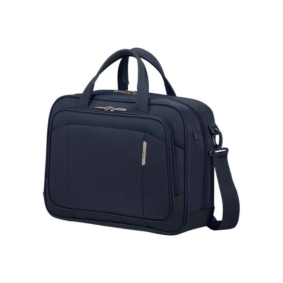 Samsonite Respark Laptop Shoulderbag blauw | Wennekes.nl
