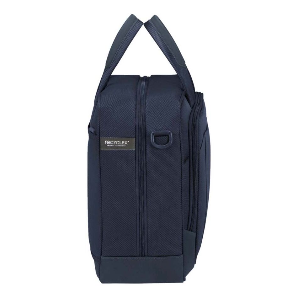 Samsonite Respark Laptop Shoulderbag blauw | Wennekes.nl