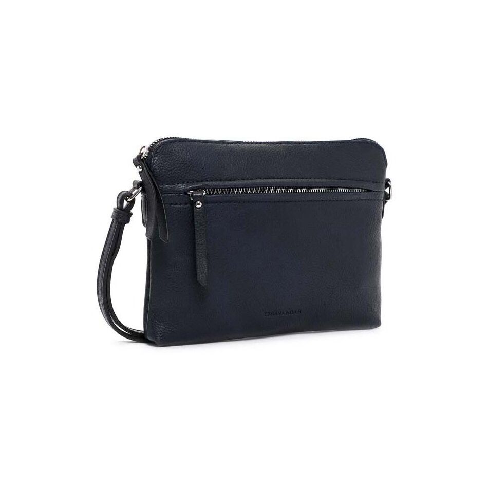 Emily & Noah Emma Handtas Middel Rits blauw | Wennekes.nl