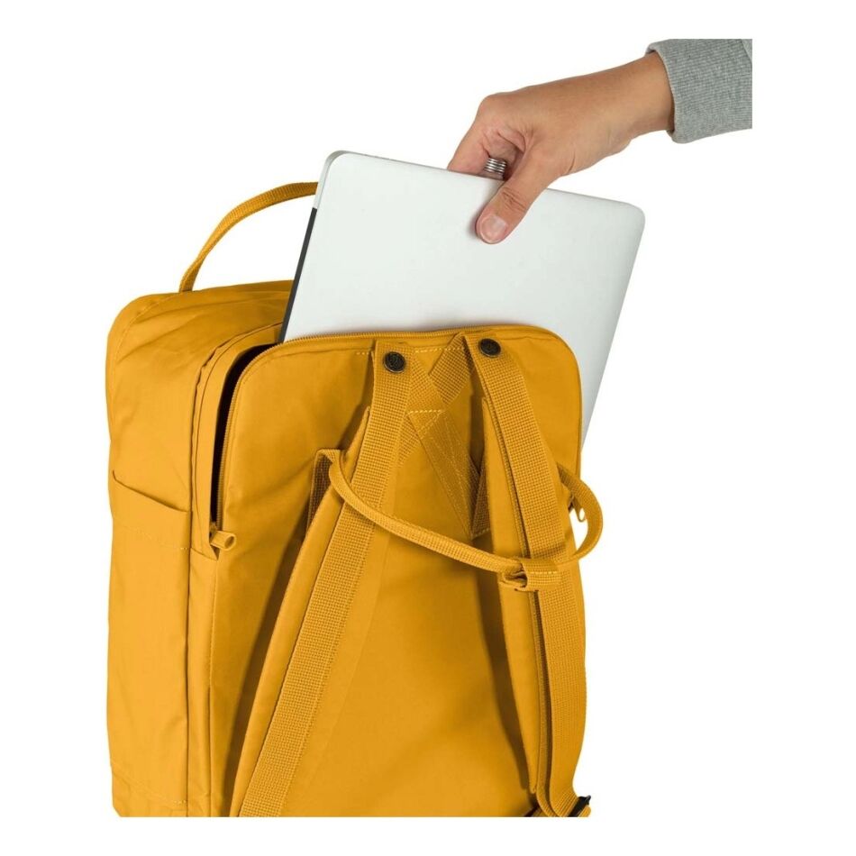 Fjall Raven Kanken Laptop 15 inch geel | Wennekes.nl