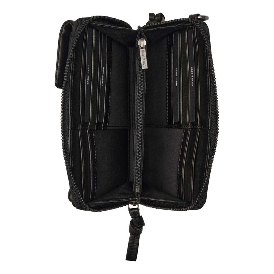 Burkely Just Jolie Phone Wallet zwart | Wennekes.nl