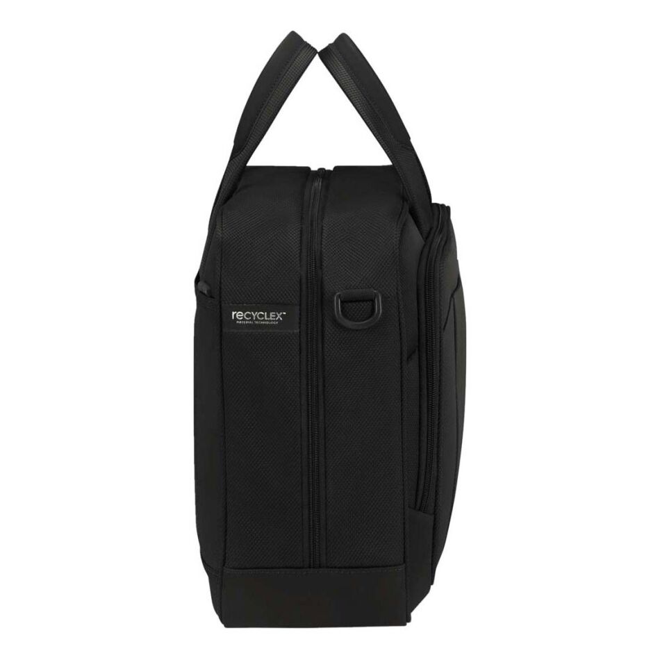 Samsonite Respark Laptop Shoulderbag zwart | Wennekes.nl