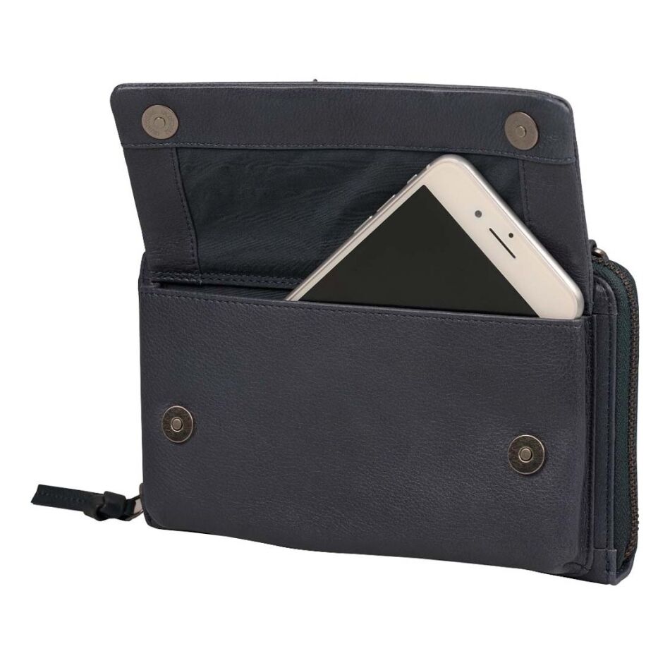 Burkely Just Jolie Phone Wallet Wide blauw | Wennekes.nl