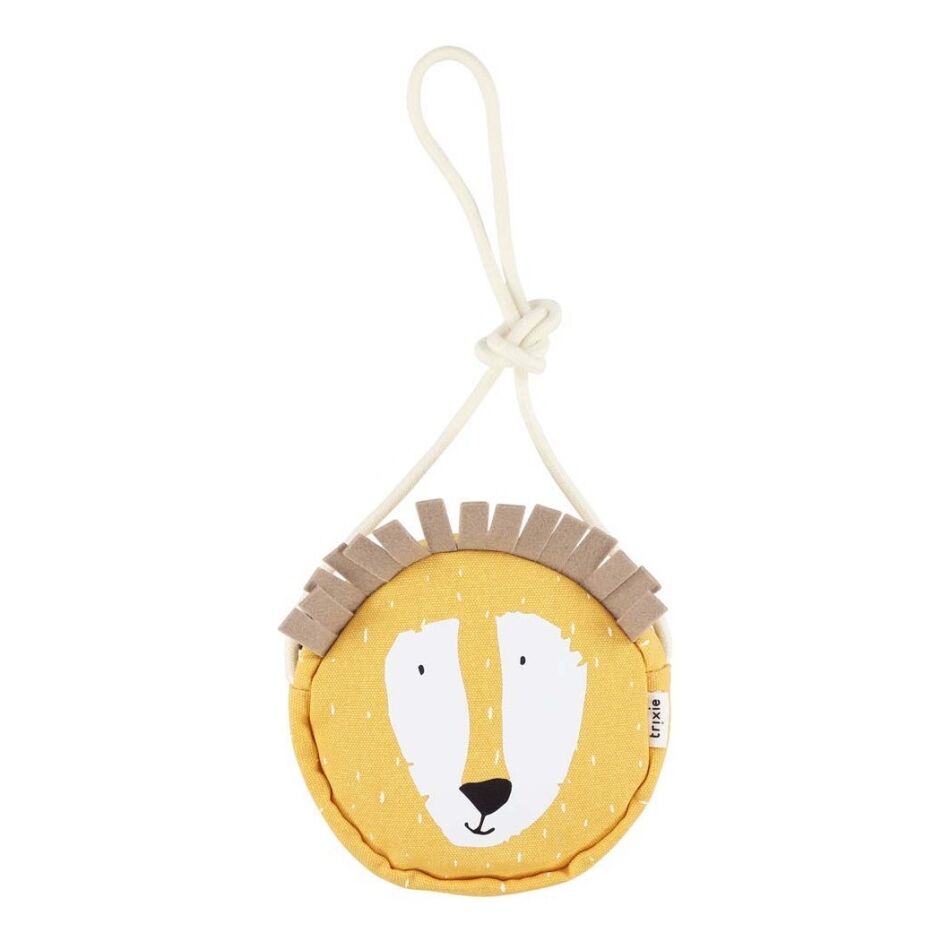 Trixie-Baby Round Purse Mr. Lion geel | Wennekes.nl