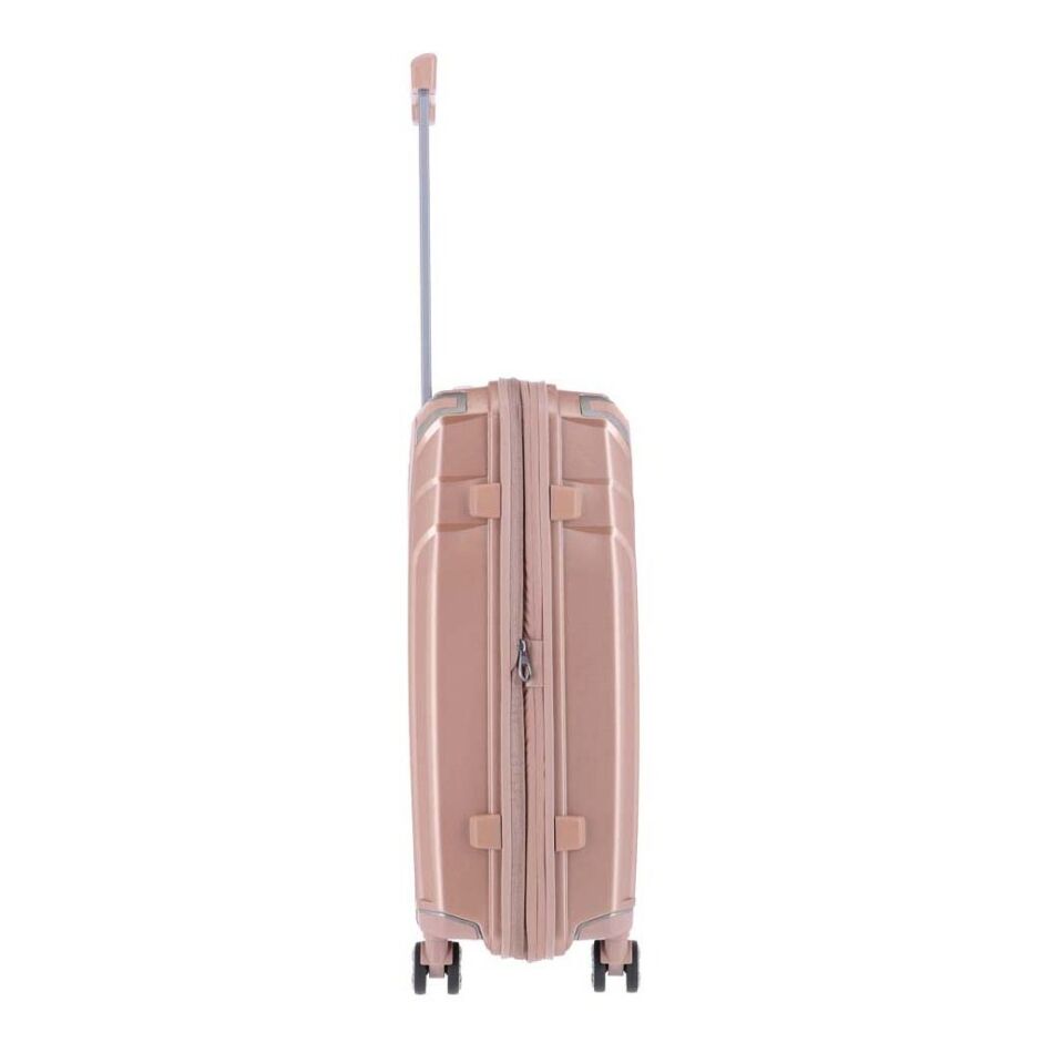 Travelite Elvaa 4W Trolley M Exp. roze | Wennekes.nl