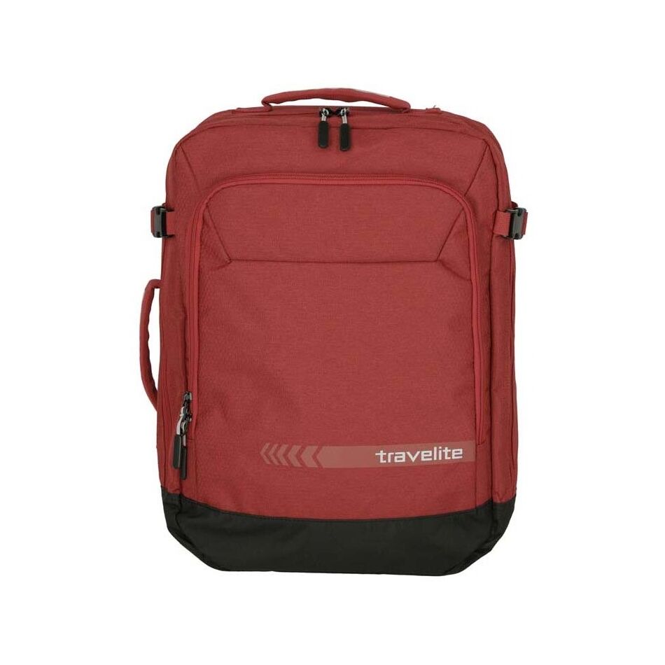 Travelite Kick Off Cabin Size Duffle / Backpack rood | Wennekes.nl